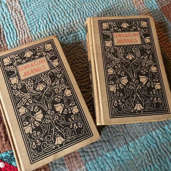 Vintage Lewis & Clark journals 1 2 1902. So cool